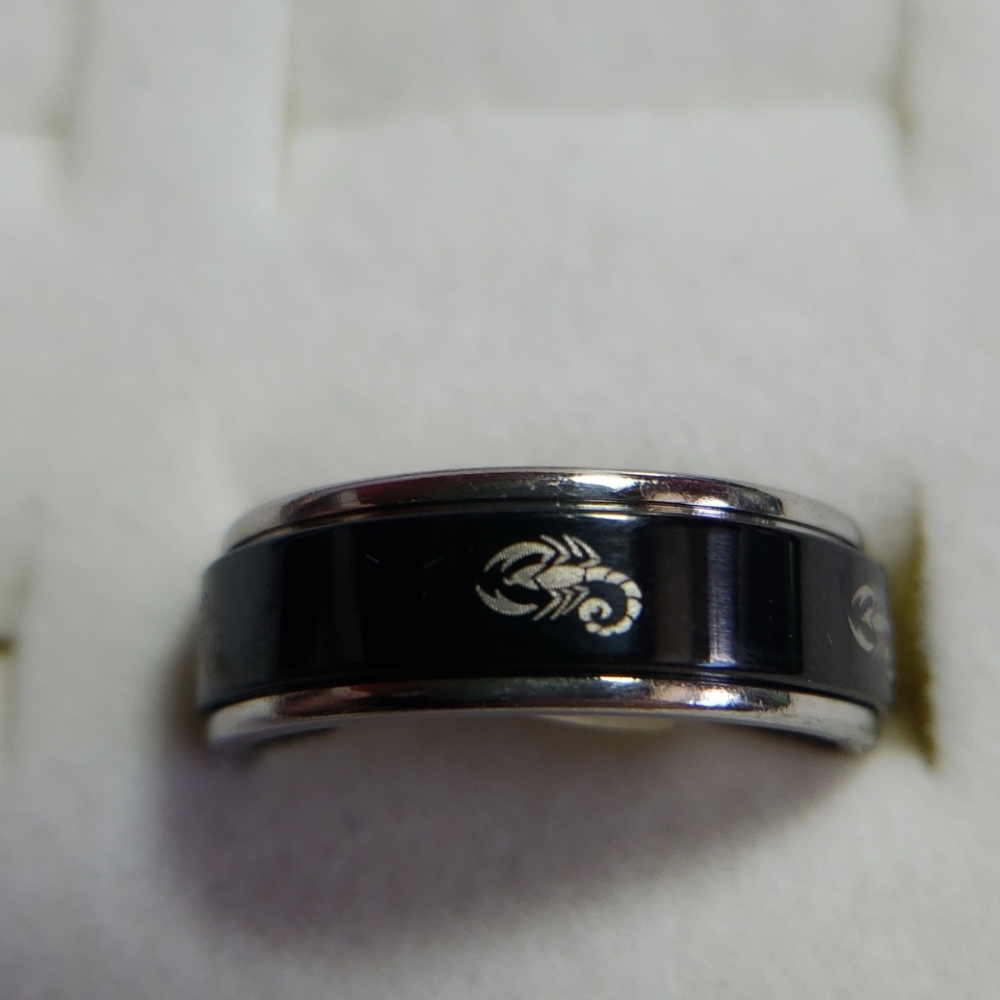 Mens Scorpion Spinner Ring [11]